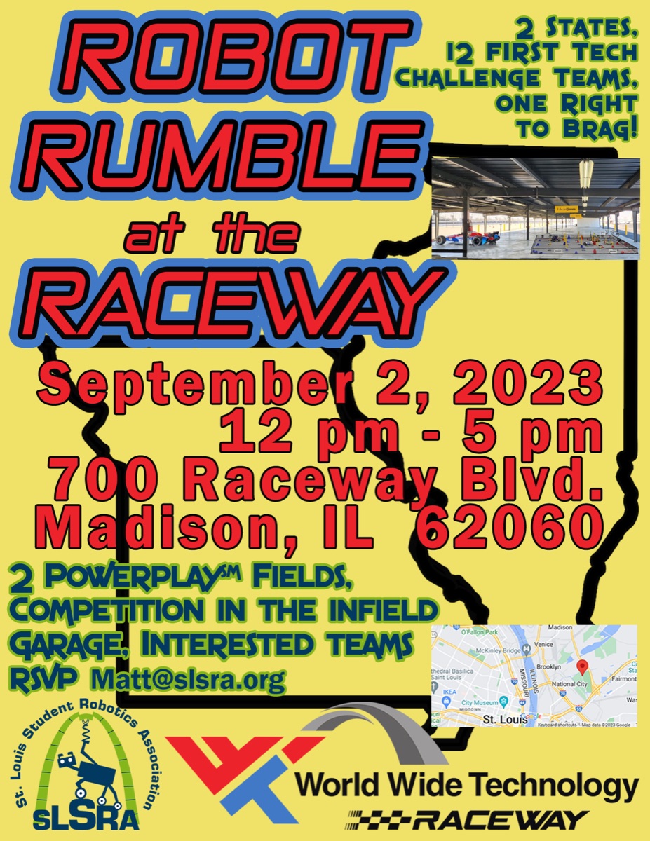 Robot Rumble 2023 Flyer