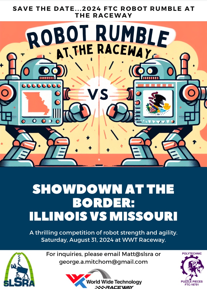 Robot Rumble 2024 Flyer