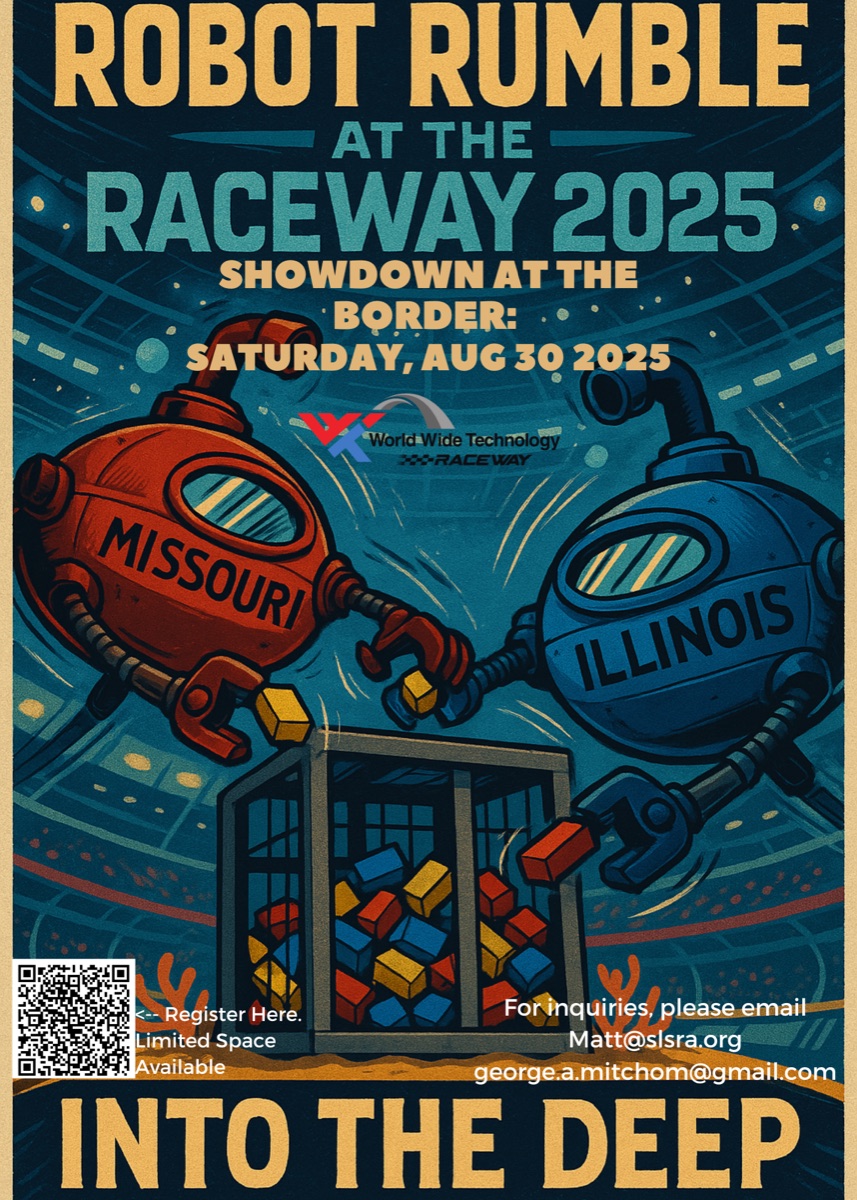 Robot Rumble 2025 Flyer